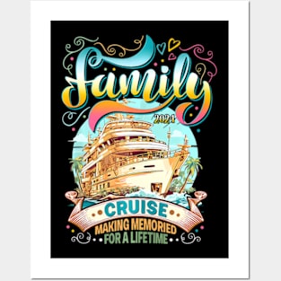 Family Cruise 2024 Making Memories Family Posters and Art